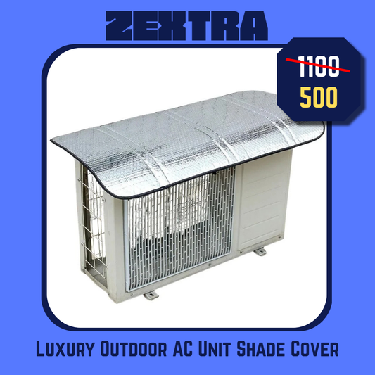 Luxury Outdoor AC Unit Shade Cover  | Weatherproof & Heat-Resistant Air Conditioner Cover