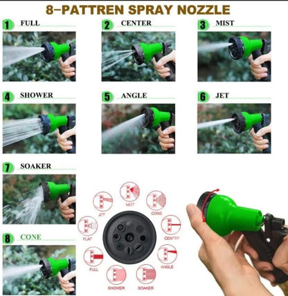 Magic Expandable Hose Pipe 50FT | Lightweight & Tangle-Free with 7-Mode Spray Gun